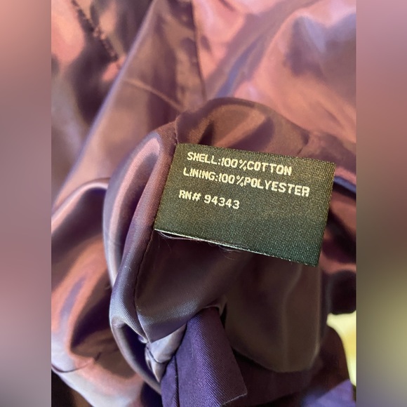 Purple Coffeeshop NYC Trench Coat - Picture 7 of 8